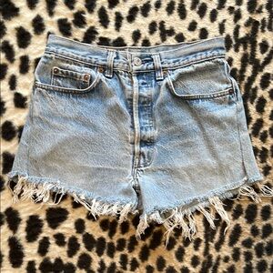 vintage levi 501 cut offs